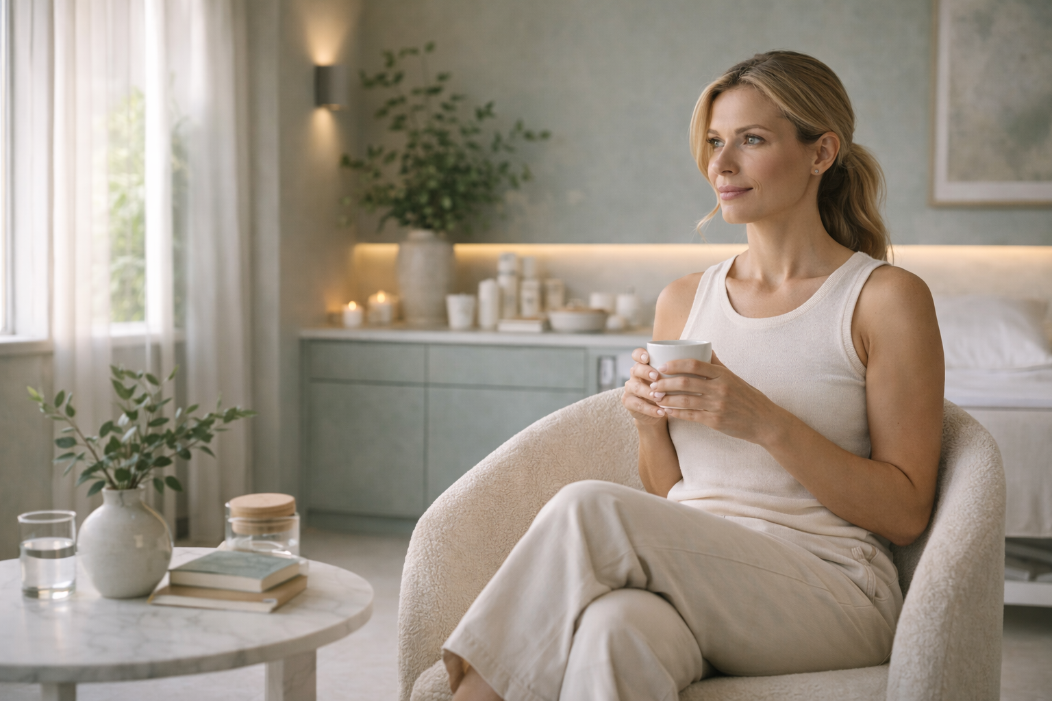 A calm, considered approach to non-surgical body contouring that looks at the whole midsection rather than a single area. Personalised care, natural-looking results.